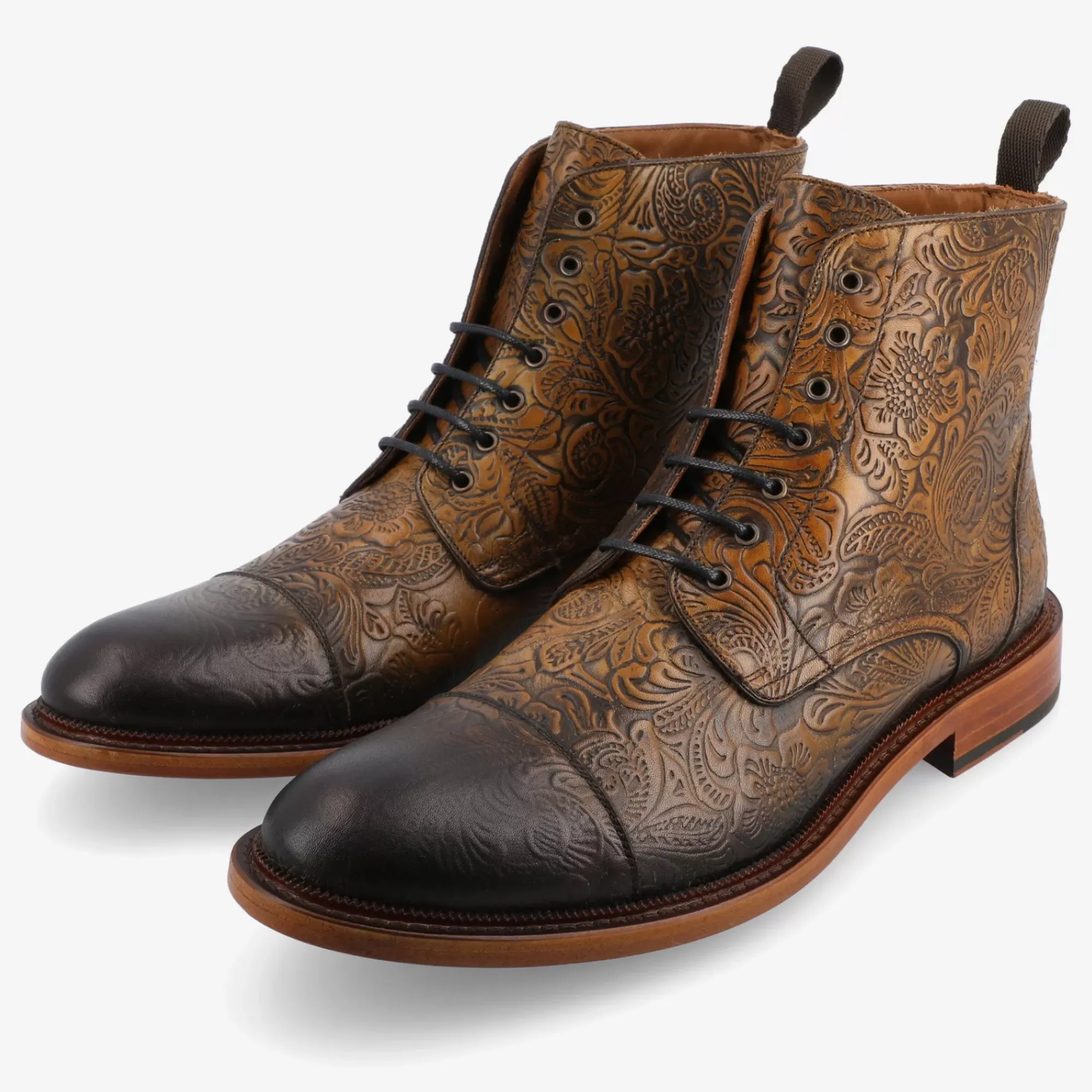 Discount TAFT The Rome Boot In Oro Viejo |