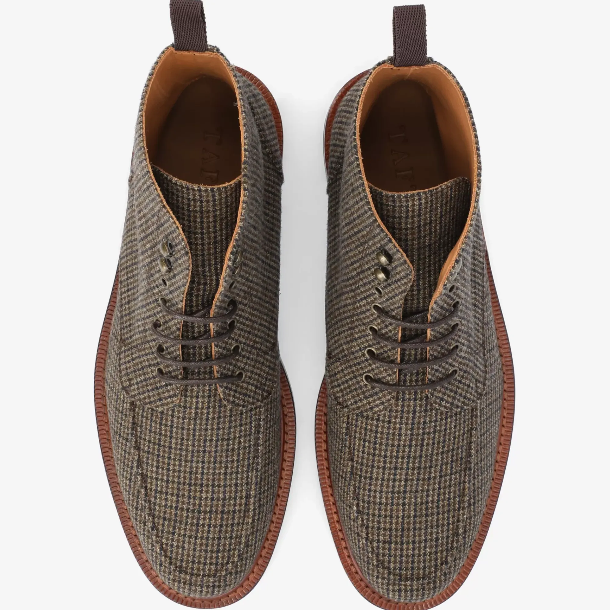TAFT The Smith Boot In Espresso - Houndstooth Boot |