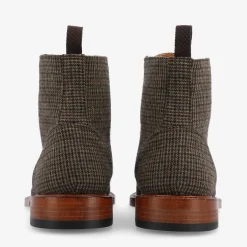 TAFT The Smith Boot In Espresso - Houndstooth Boot |