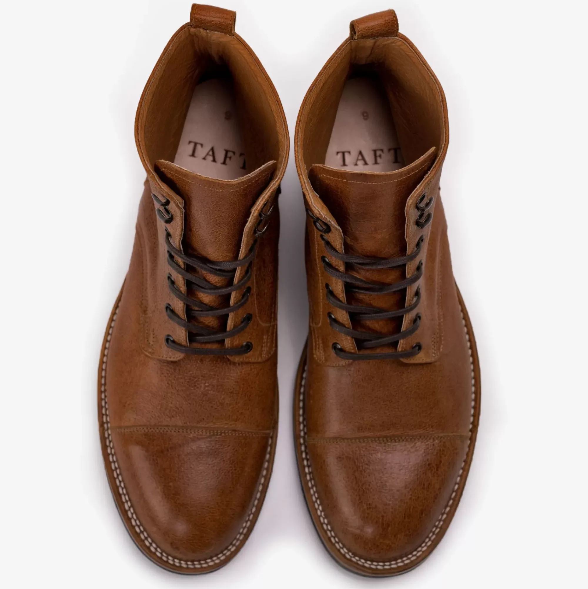 Clearance TAFT The Stitchdown Legacy Boot In Nutmeg |