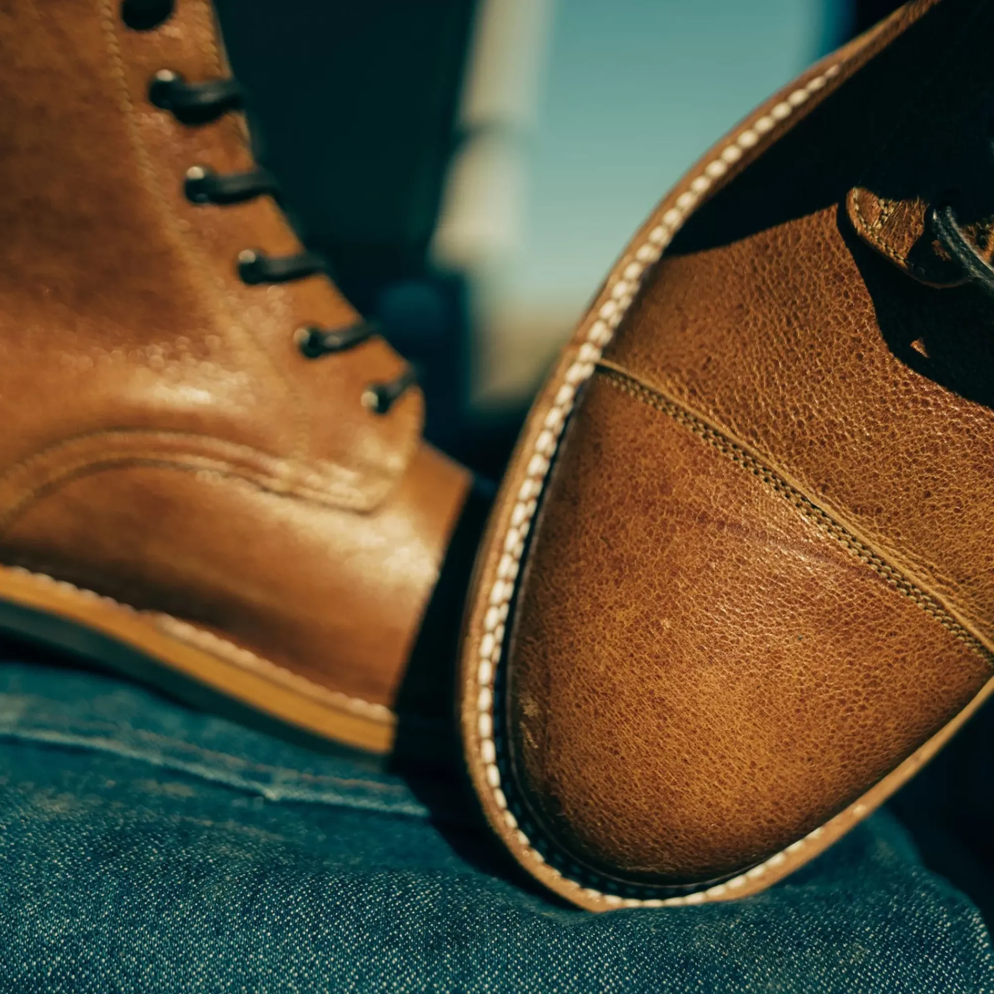 Clearance TAFT The Stitchdown Legacy Boot In Nutmeg |