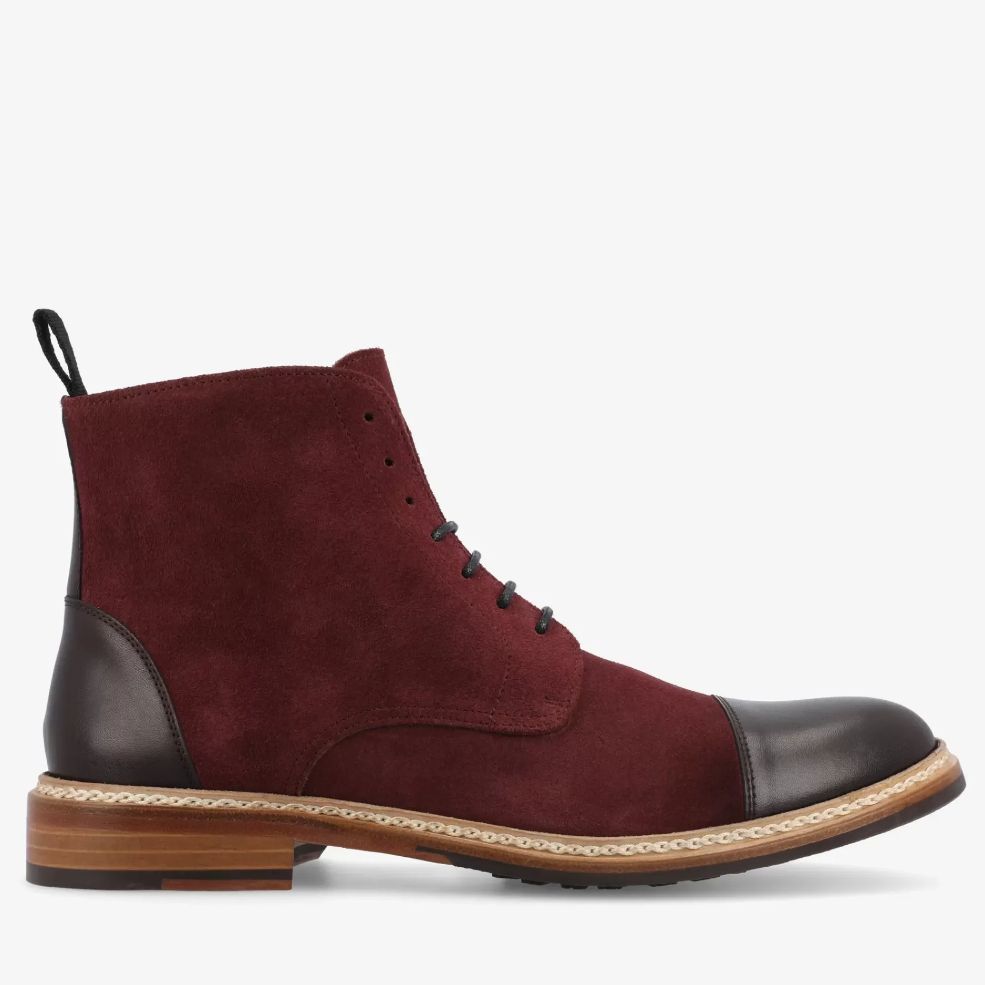 New TAFT The Troy Boot In Oxblood