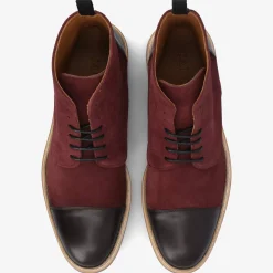 New TAFT The Troy Boot In Oxblood