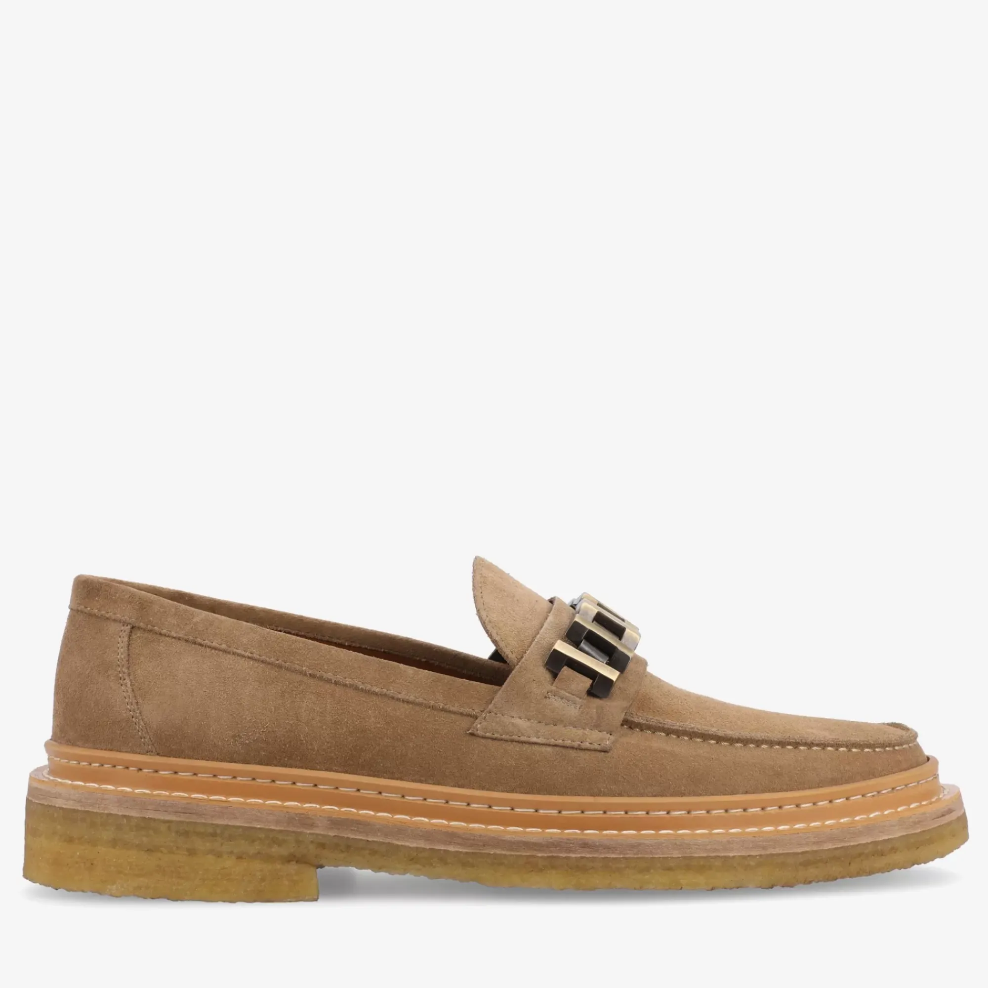 Discount TAFT The Verona Loafer In Beige - Beige Suede Loafer |