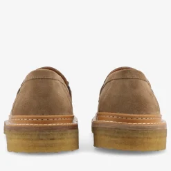 Discount TAFT The Verona Loafer In Beige - Beige Suede Loafer |