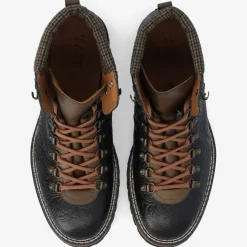 Clearance TAFT The Viking Boot In Black Floral |