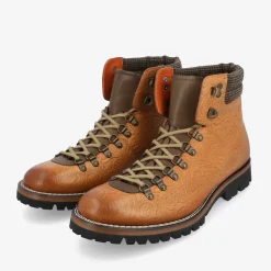 TAFT The Viking Boot In Brown Floral |