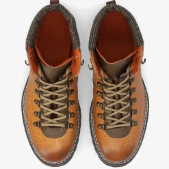 TAFT The Viking Boot In Brown Floral |