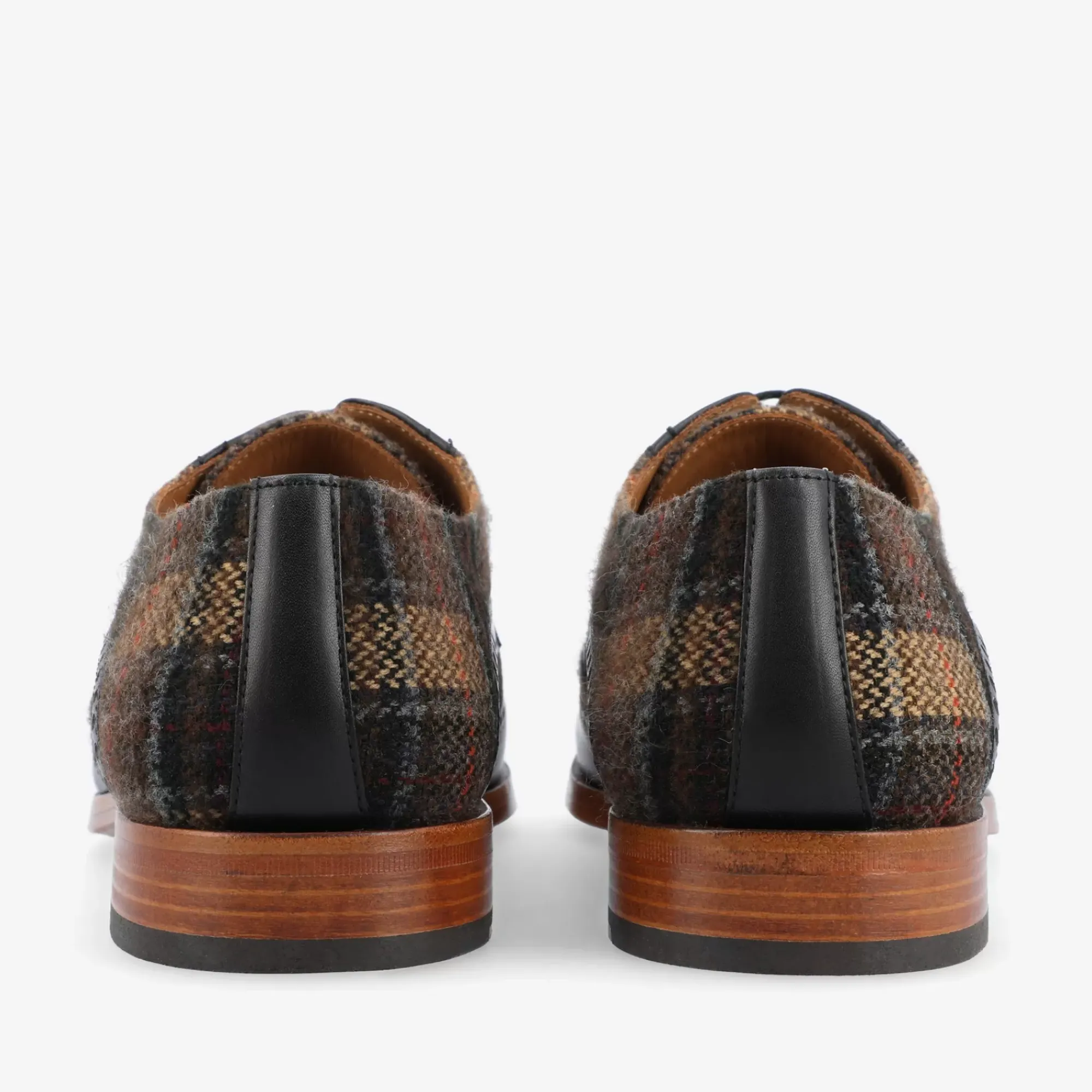 Hot TAFT The Wallace Shoe In Brown Tartan |