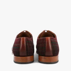 Discount TAFT The Wallace Shoe In Red Plaid |