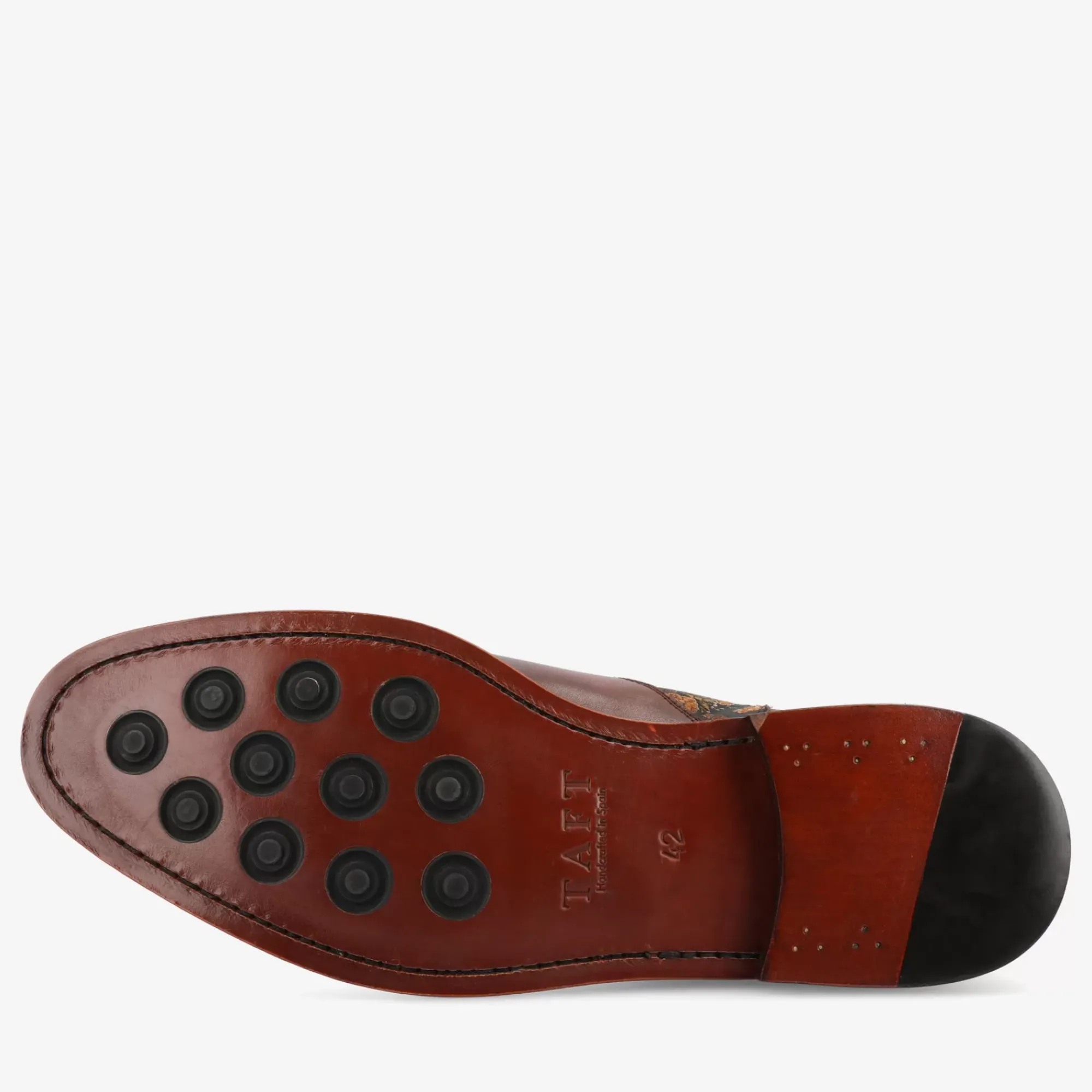 New TAFT Valencia Brown Leather Chelsea Boots - Eden |